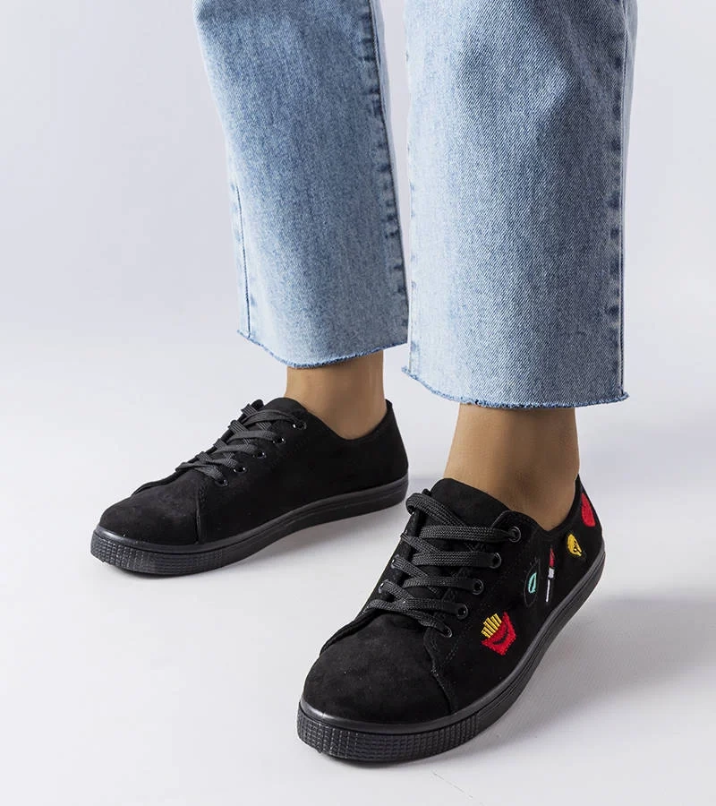 Černé tenisky Kailey