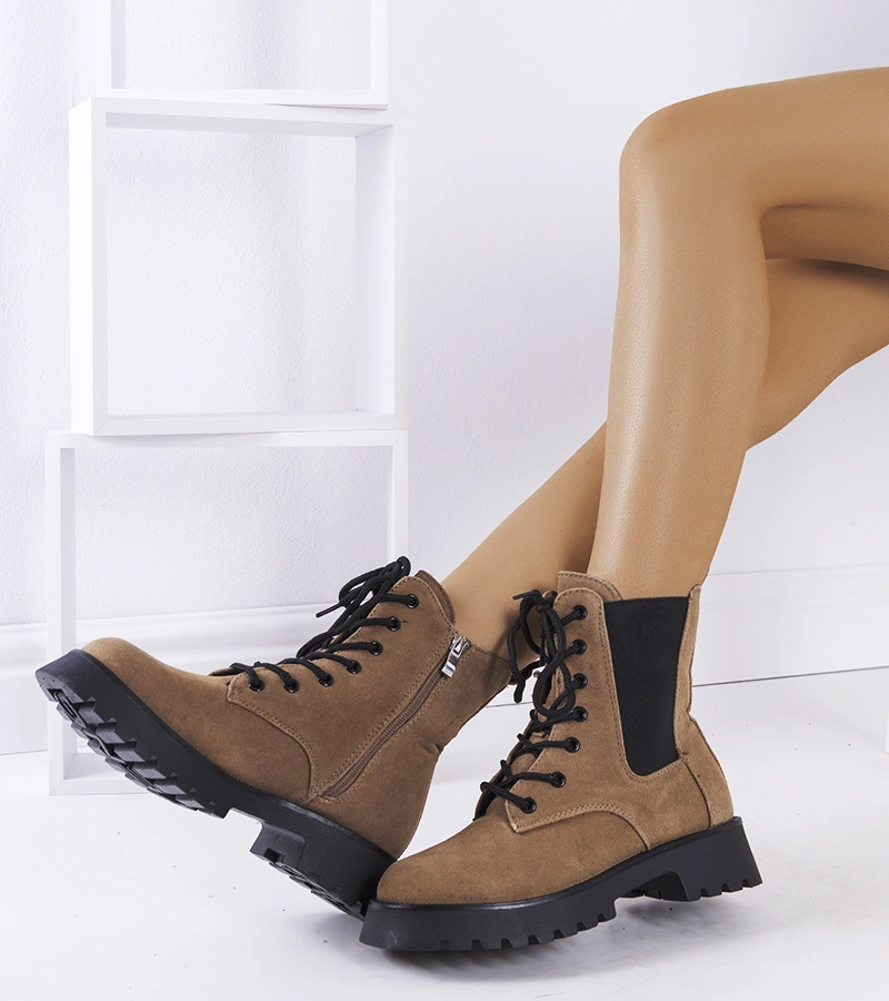 Béžová boty Swinford