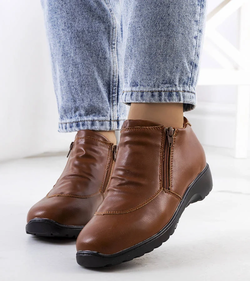 Hnědé polobotky Cormi