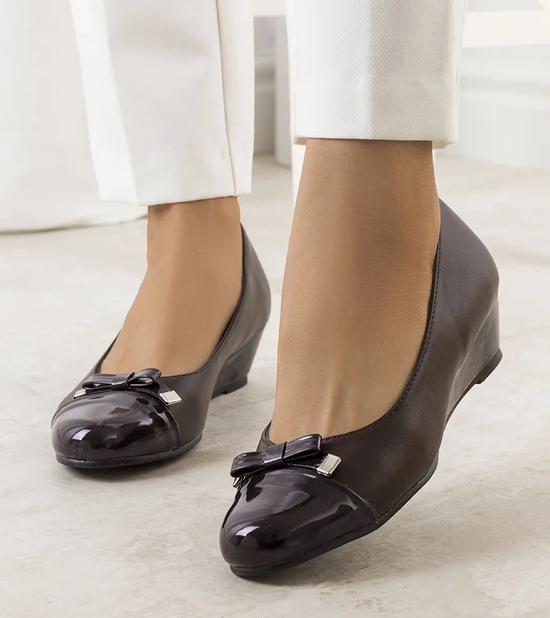 Hnědé lodičky Cavalcanti na podpatku