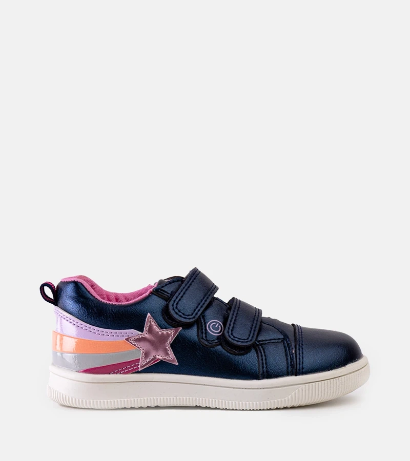 Modro-růžové dětské tenisky 21DZ23-3904 NAVY