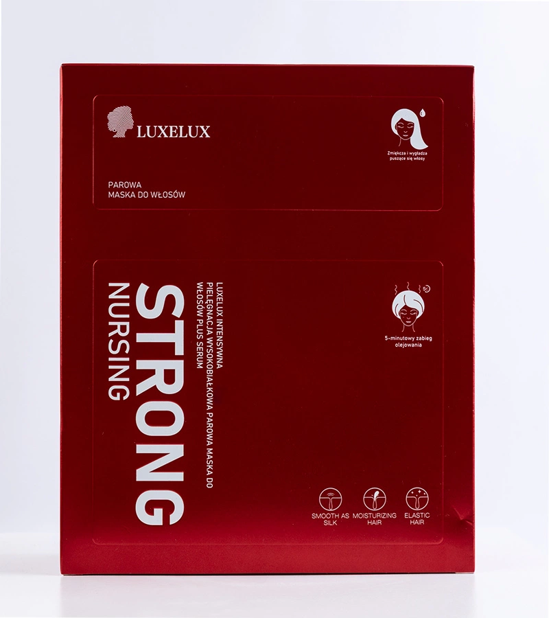 Parní maska na vlasy LUXELUX STRONG NURSING