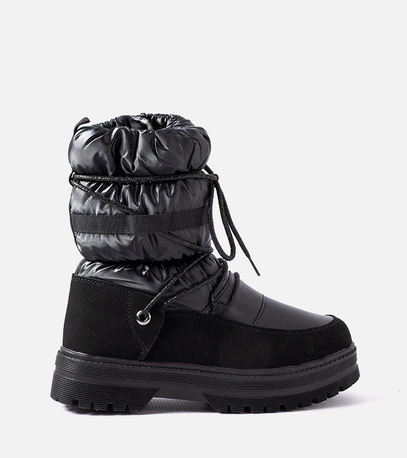 Černé klasické dívčí sněhule Arzeno