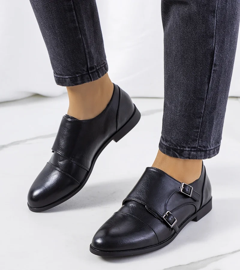 Černé polobotky Bassa