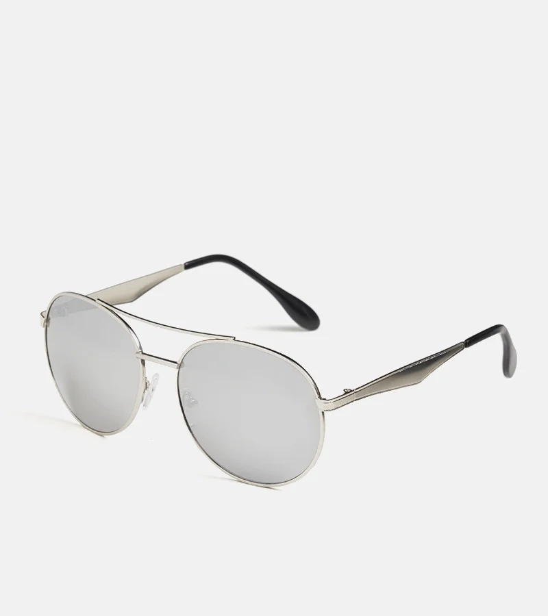 Stříbrné pilotní brýle Couron