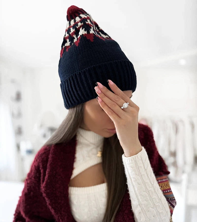 Černá čepice Abner