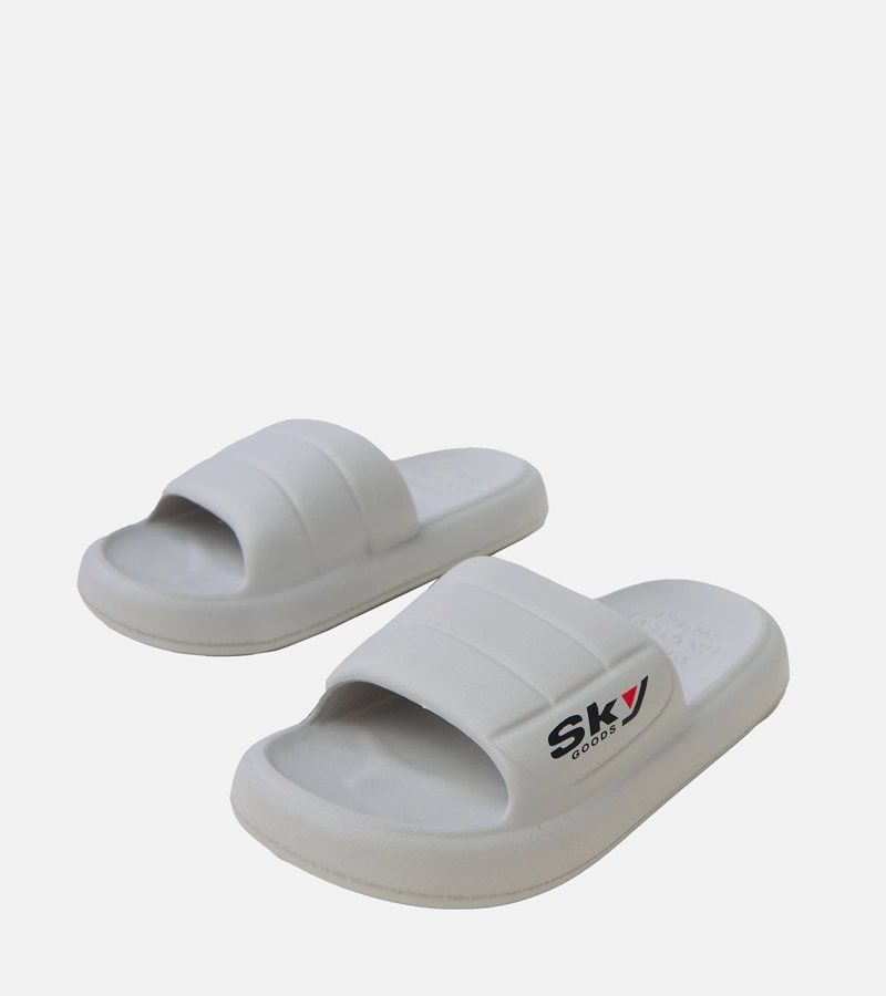 Szare Męskie Klapki Gumowe Torwald - Komfortowe i Stylowe na Lato