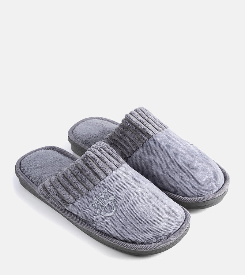 Šedé pánské pantofle Lesseps