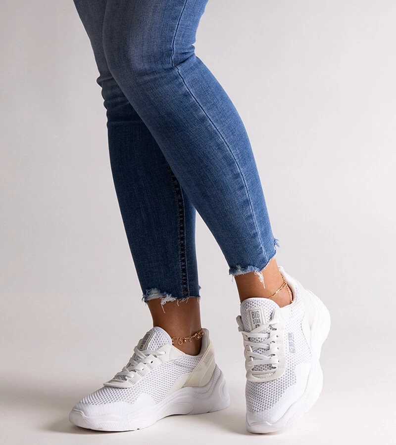 Bílé tenisky Big Star LL274A064