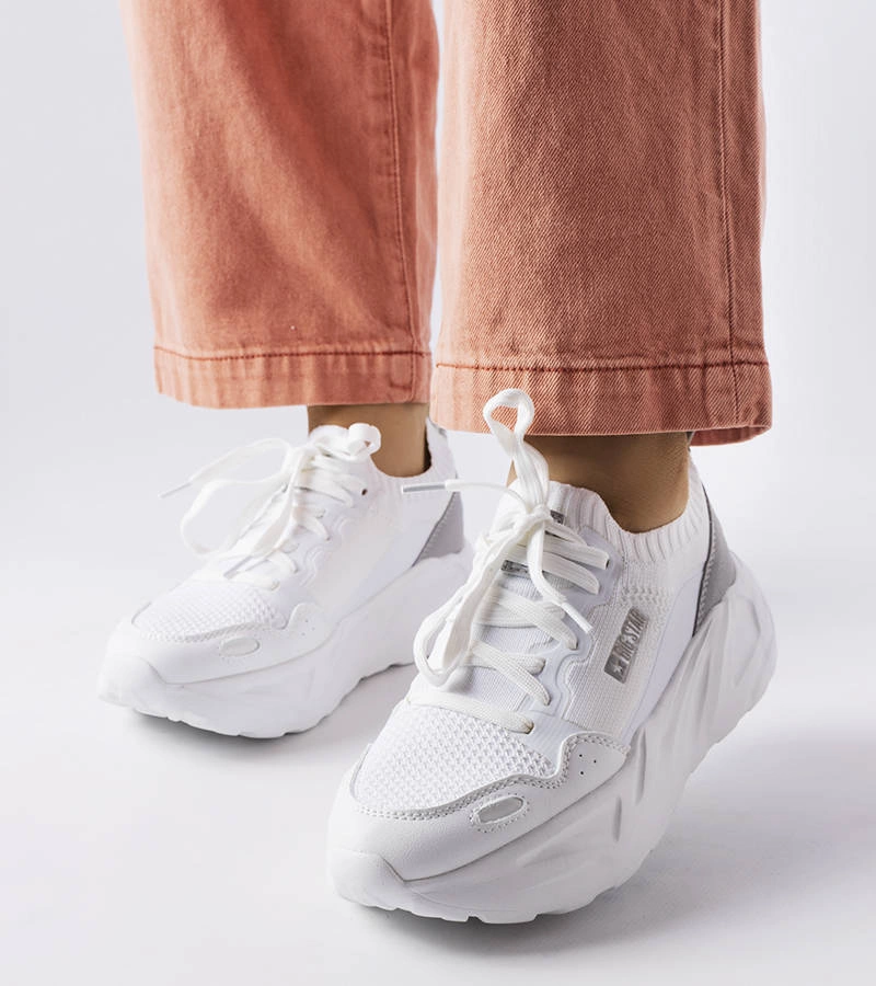 Bílé tenisky Big Star JJ274604