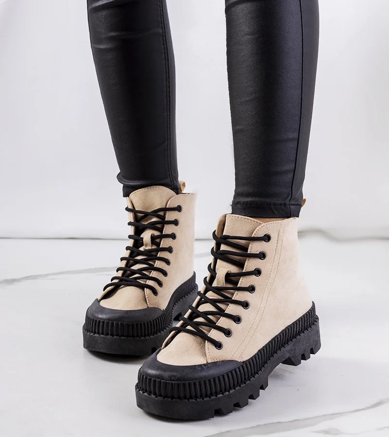 Béžové tenisky Avenis