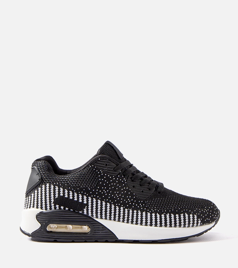 Černobílé pánské tenisky Alvin