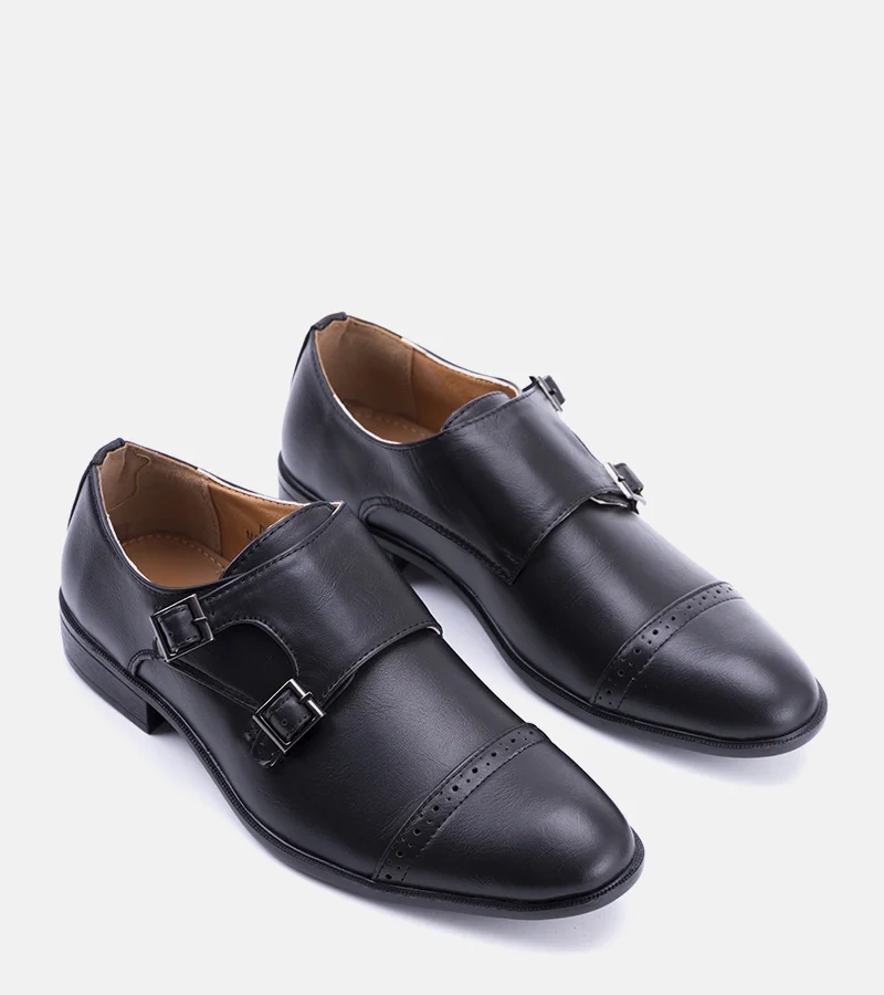 Pánské černé polobotky Eglan