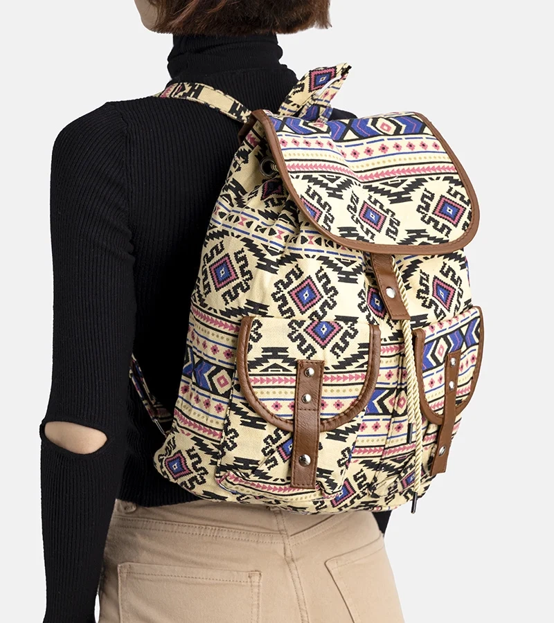 Béžový dámský batoh Ananin