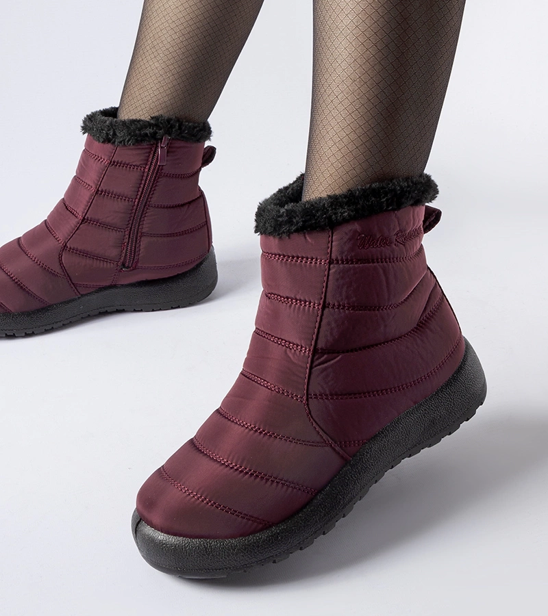 Bordové zateplené sněhule Valparaiso