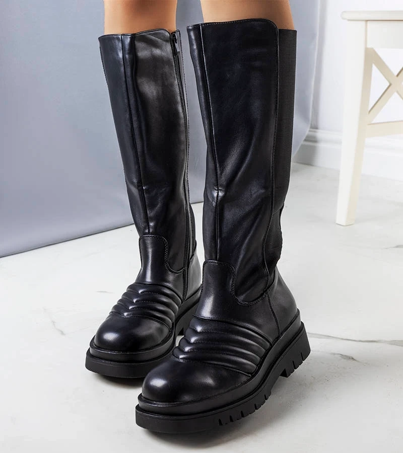 Černé boty Calliope