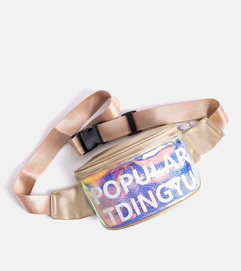 Zlatý dámský sáček Betim