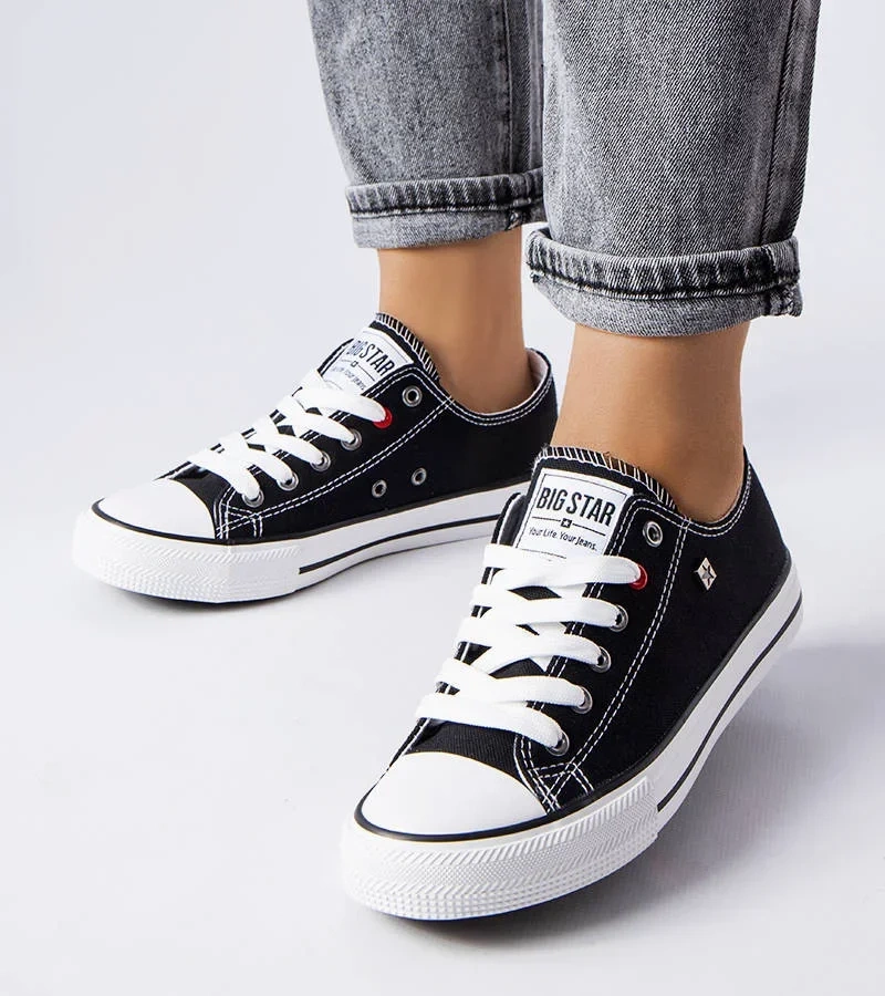 Černé klasické tenisky Big Star T274023906