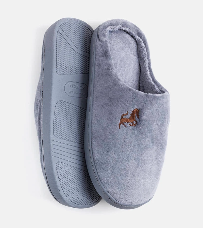 Pánské šedé pantofle Presse