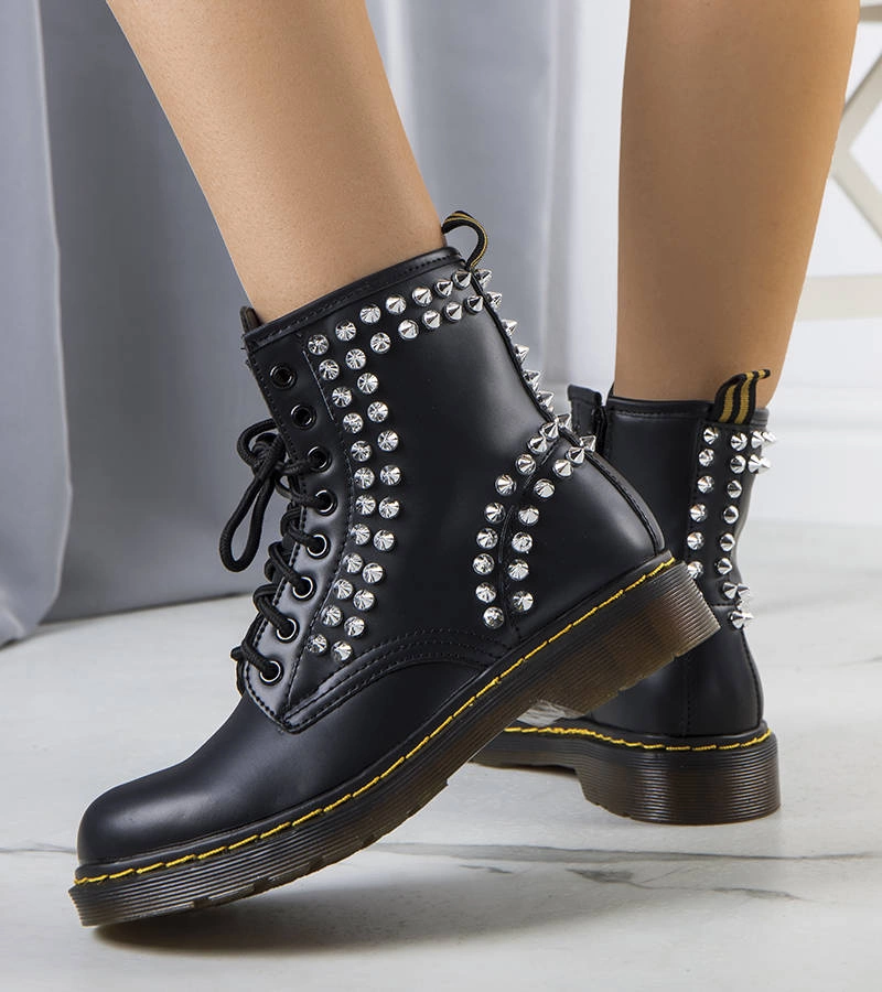 Black boty dámské Manzo