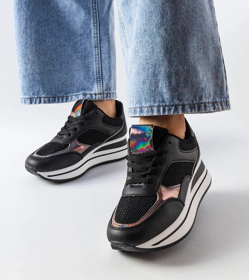 Béžové tenisky na hrubé podrážce Ethel