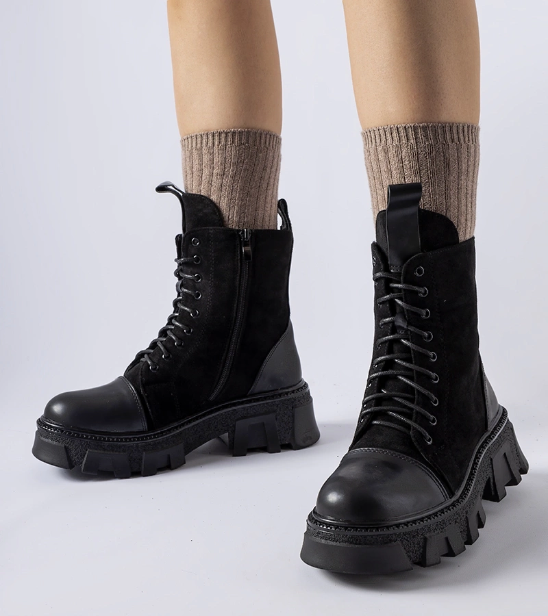 Černé zateplené trapery Chatham