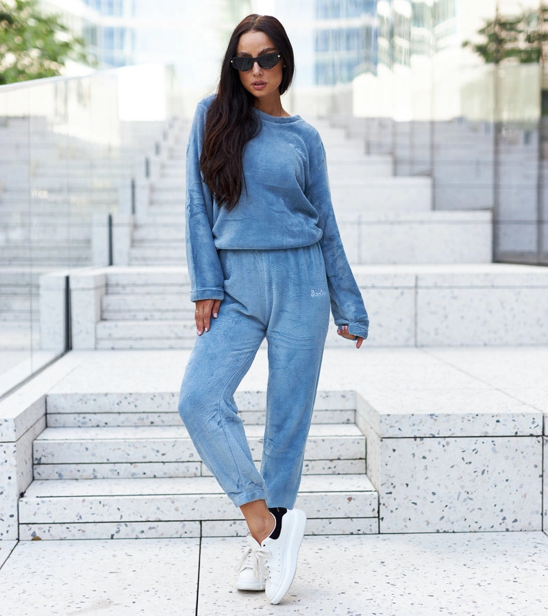 Modrý polární teplákový set Vachon