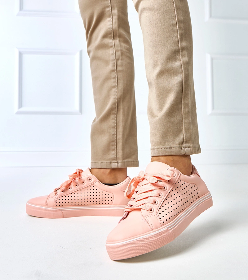 Růžové tenisky z ekokože Joffre