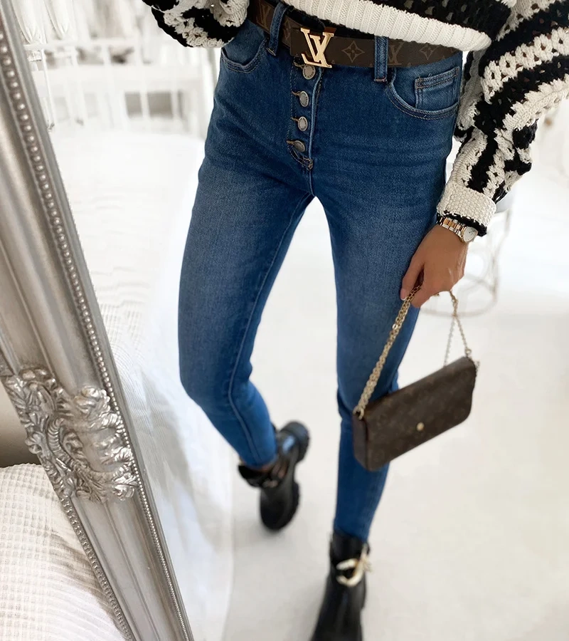 Modré džíny Weeks