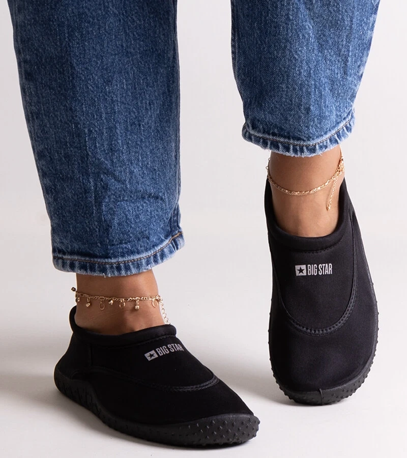 Sportovní černé boty do vody Big Star NN274A801