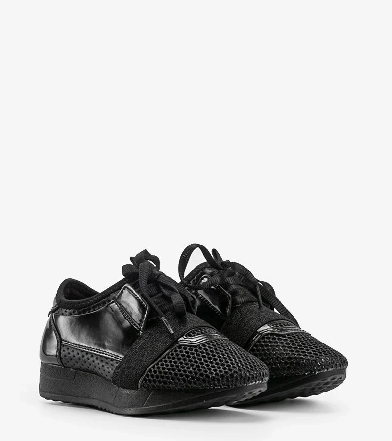 Černé dětské tenisky Kelli