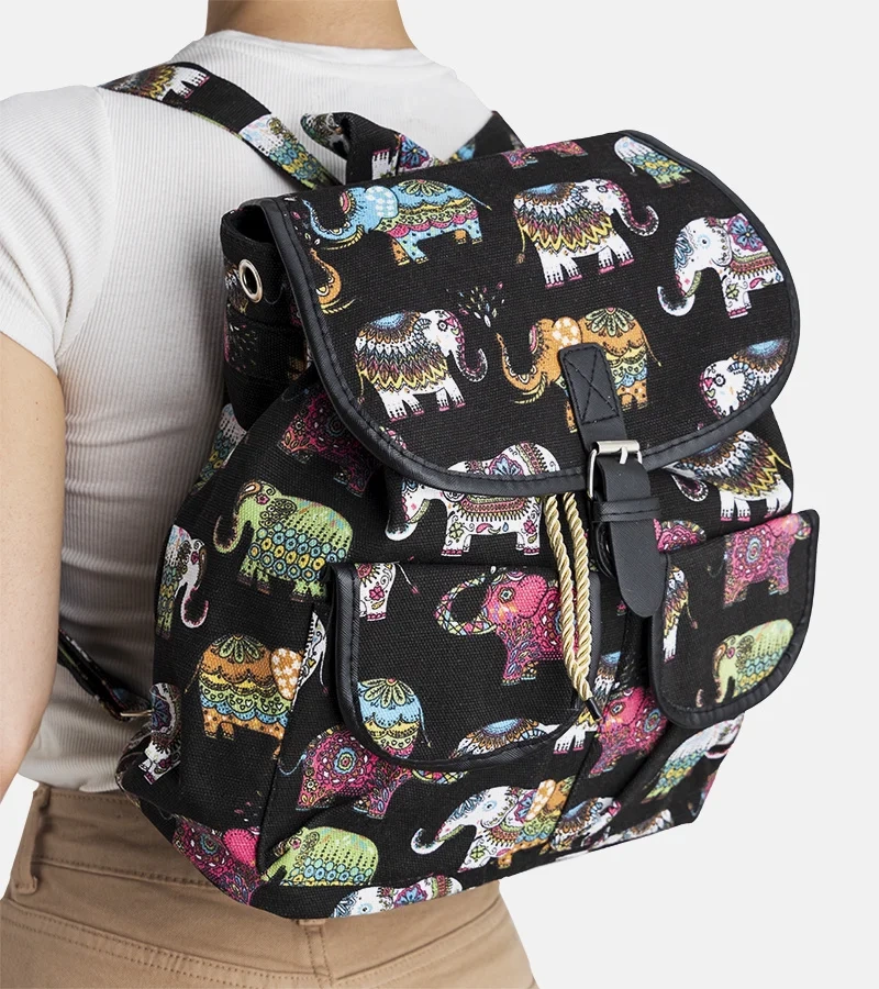 Černý dámský batoh Viziro