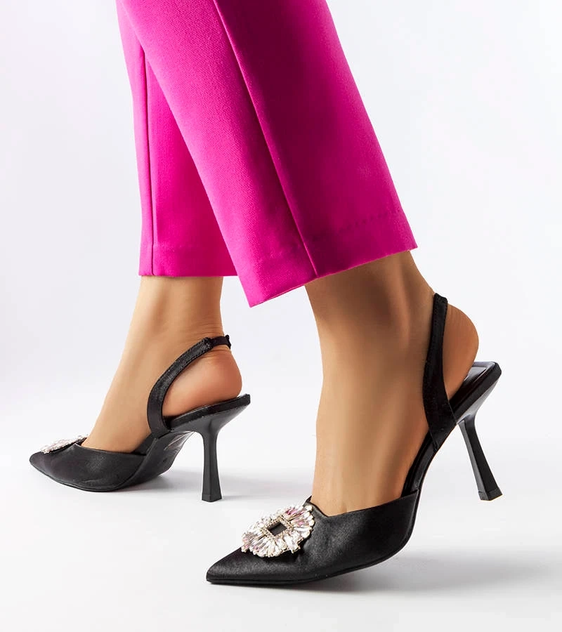 Černé zirkonové jehlice Dearborn