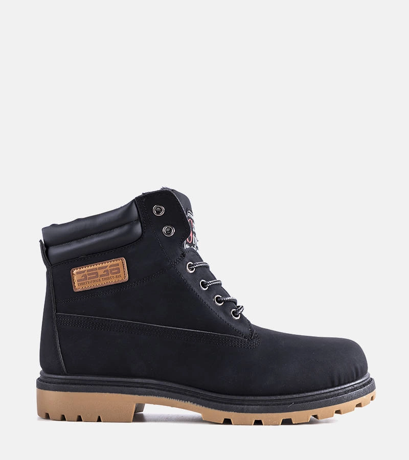 Černé zateplené návleky Snell