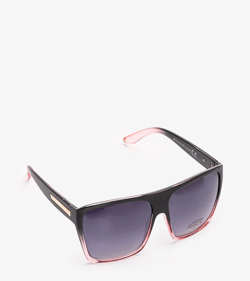 Růžový štít sluneční brýle Alsasko