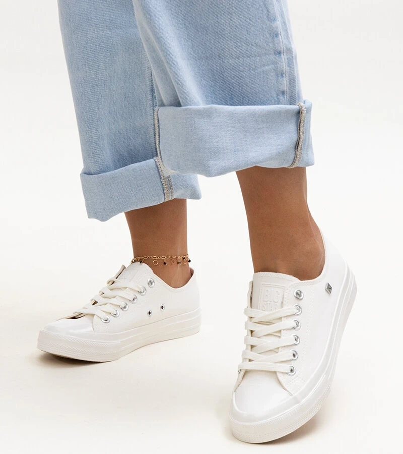 Bílé tenisky Big Star NN274285