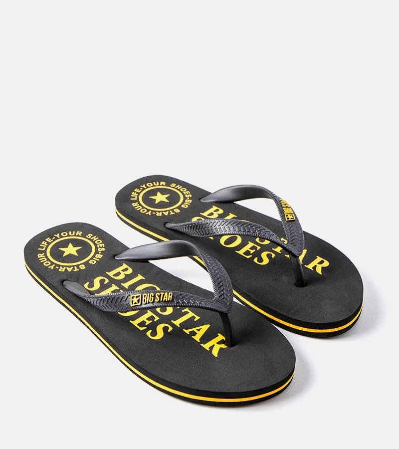 Černé žabky Big Star LL174430