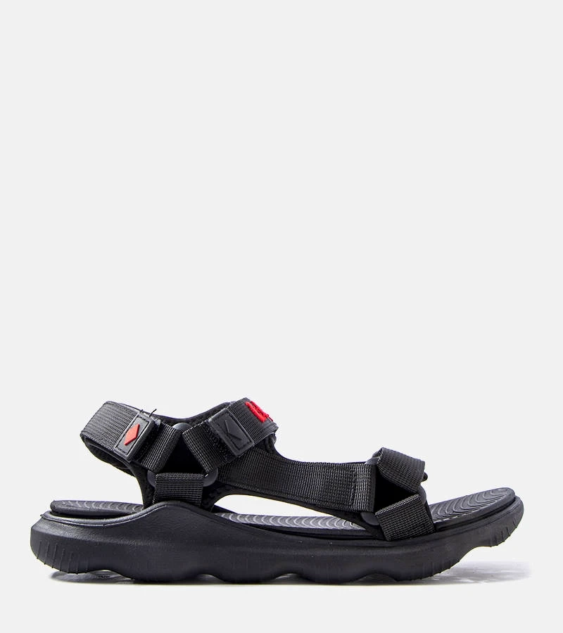 Černé sportovní sandály LCW-23-34-1696M