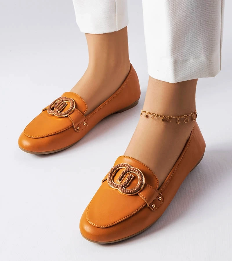 Hnědé dámské mokasíny Eleena