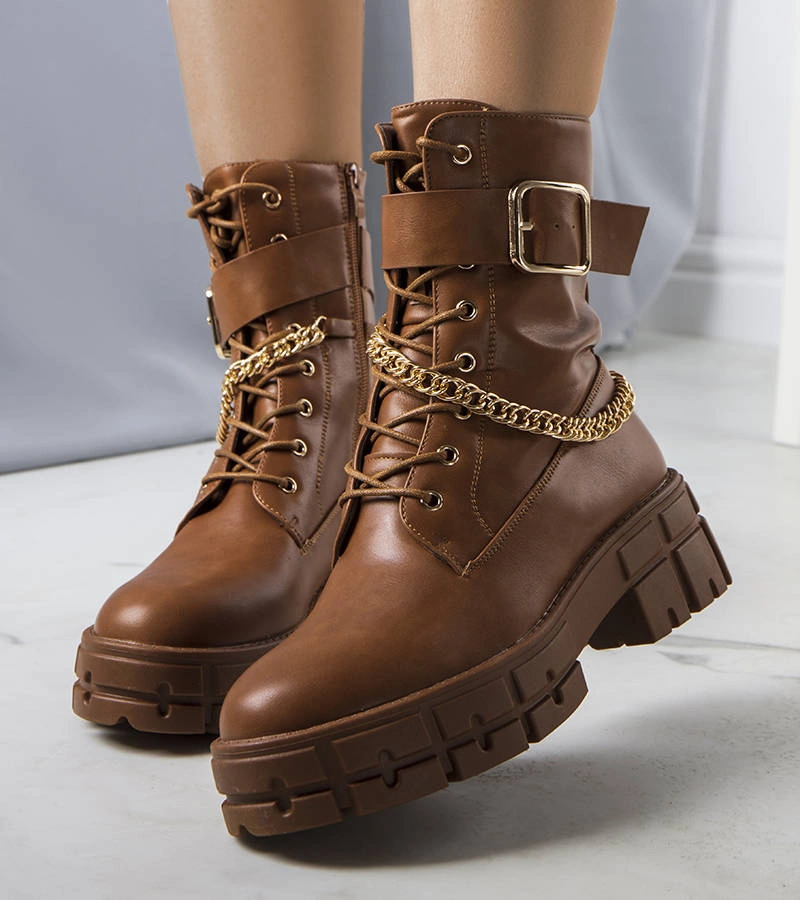 Hnědá boty zateplená Cerrelli