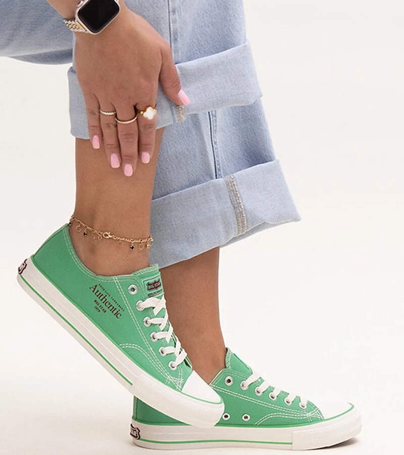 Zelené tenisky Big Star NN274240