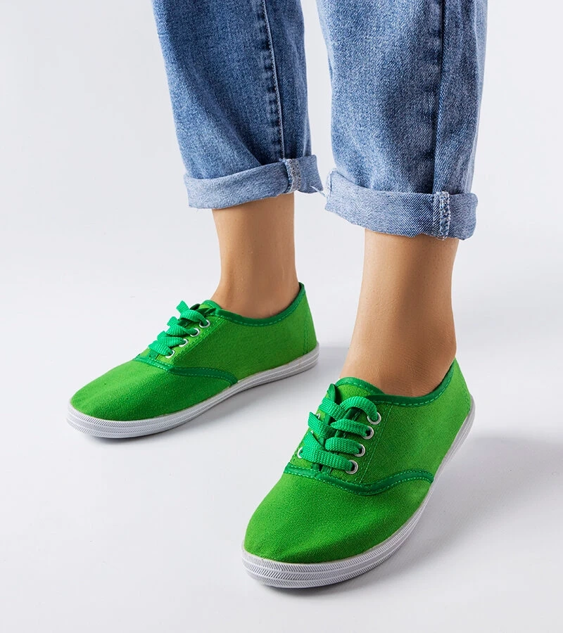 Zelené tenisky Wang