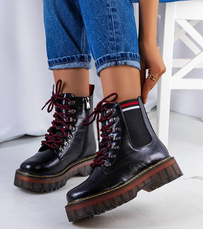 Black boty dámské Foria