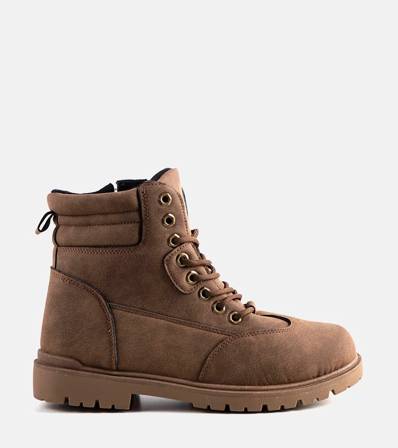 Hnědé zateplené lapače Hadleigh