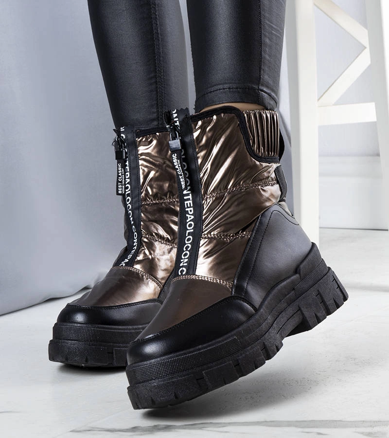 Giovanni zlaté prošívané sněhule