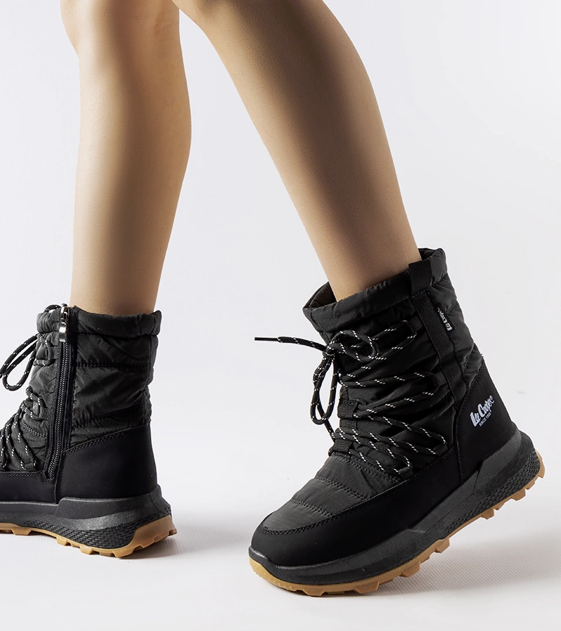 Černé sněhule Lee Cooper LCJ-23-44-1987L