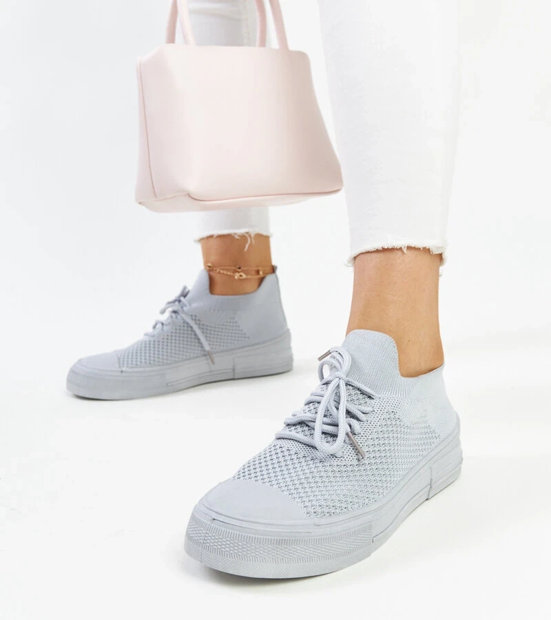 Šedé lehké sportovní tenisky Senaida