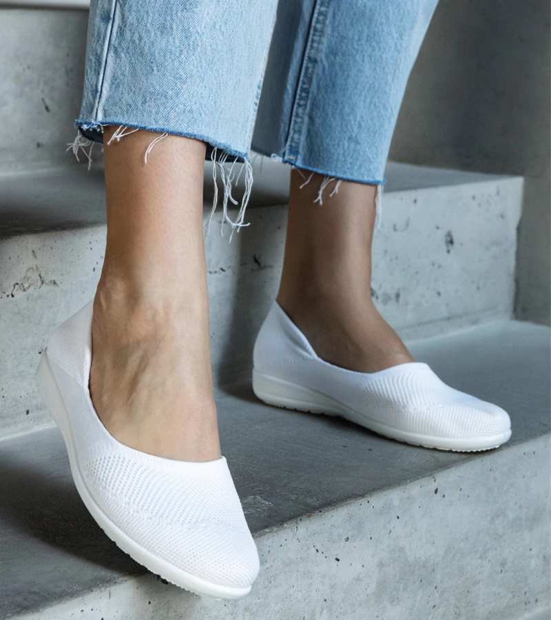 Cerné textilní baleríny Provencher