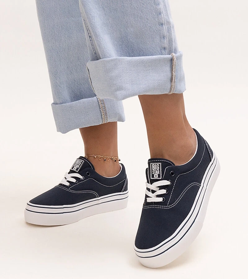 Modré tenisky Big Star LL274233