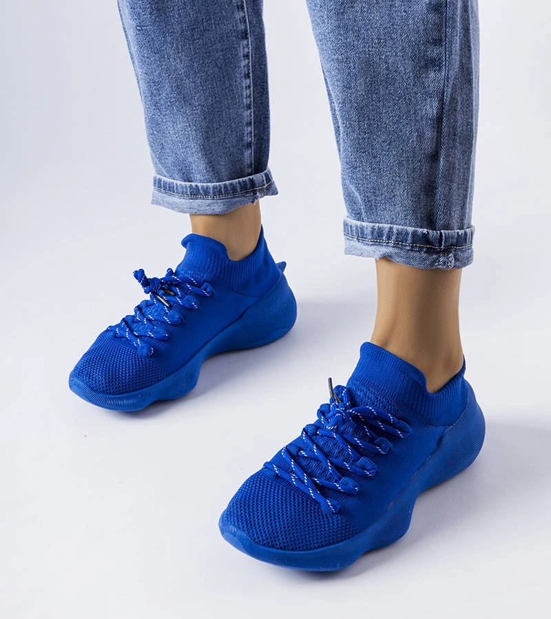 Modré látkové tenisky Côté